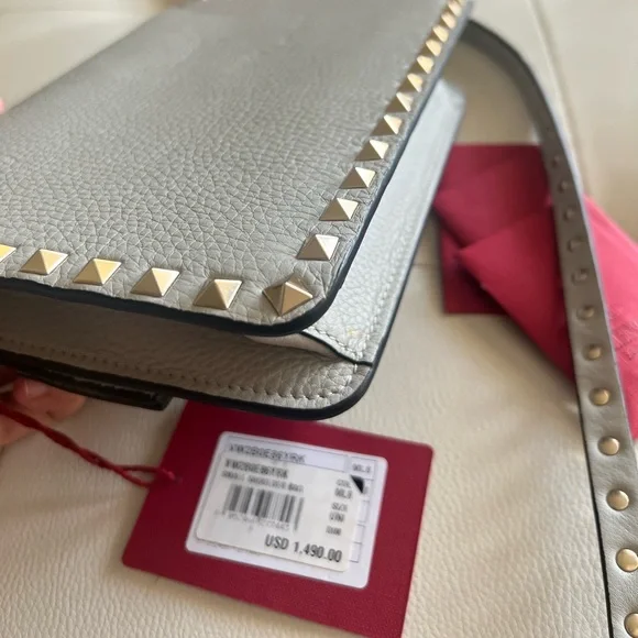 Valentino Rockstud Shoulder Bag - Picture 4 of 11